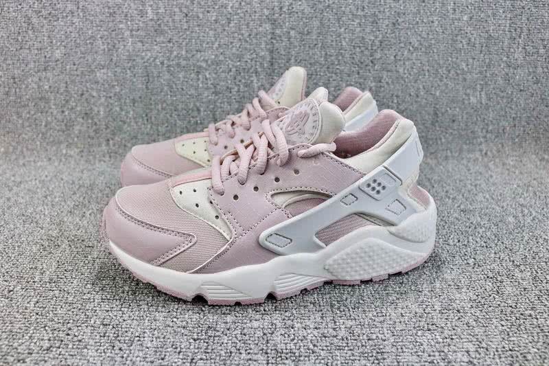 Nike Air Huarache Women White Pink Shoes 8