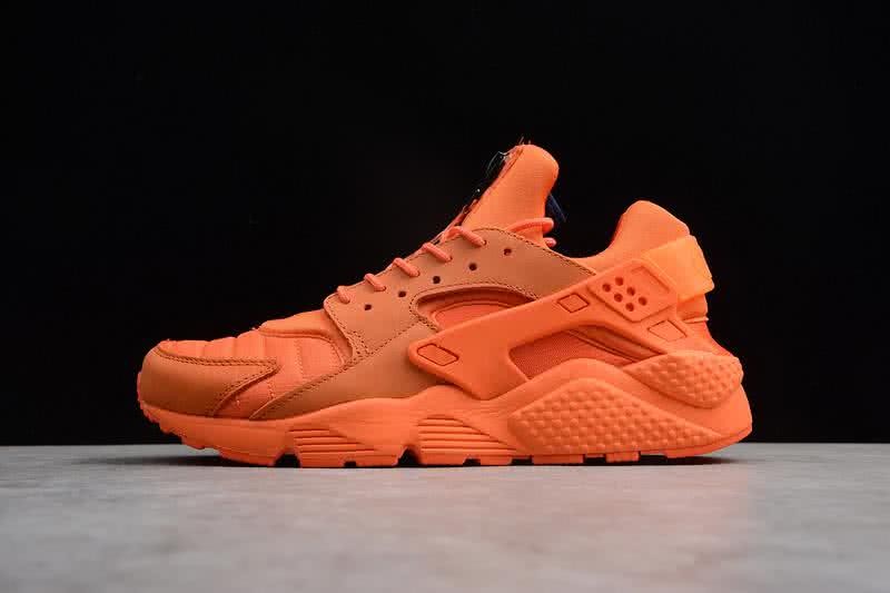 Nike Air Huarache Run QS Men Women Orange Shoes 2