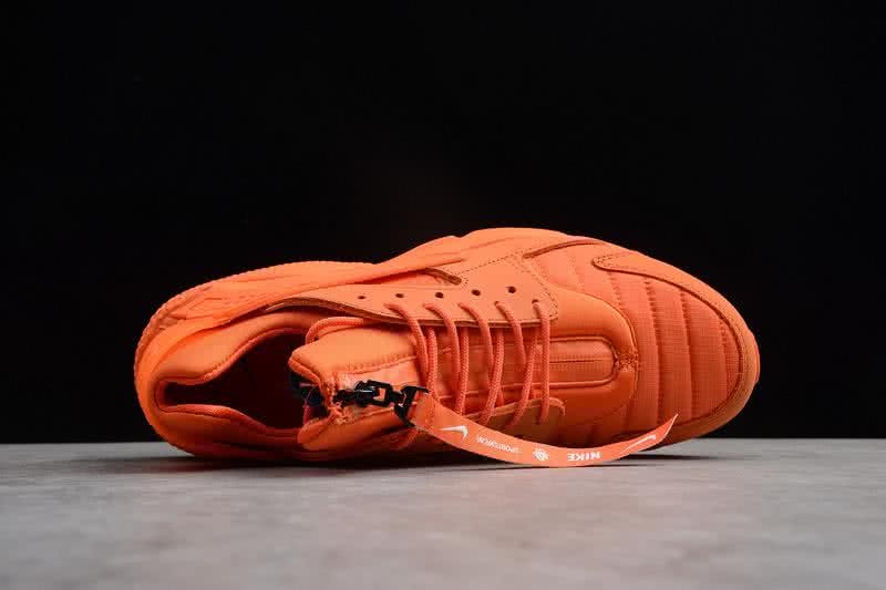 Nike Air Huarache Run QS Men Women Orange Shoes 4