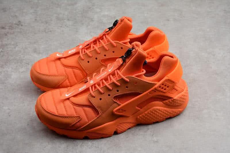 Nike Air Huarache Run QS Men Women Orange Shoes 1