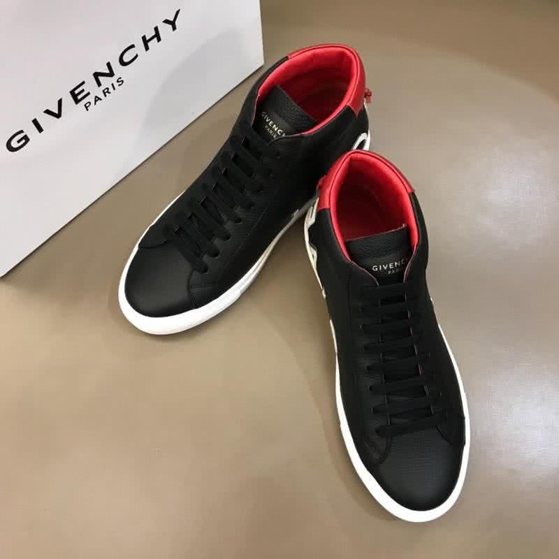 Givenchy Sneakers Middle Top Black And Red Upper White Sole Men 3