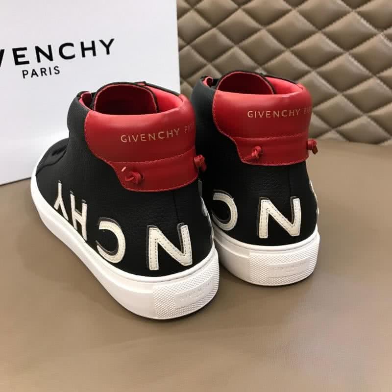 Givenchy Sneakers Middle Top Black And Red Upper White Sole Men 5