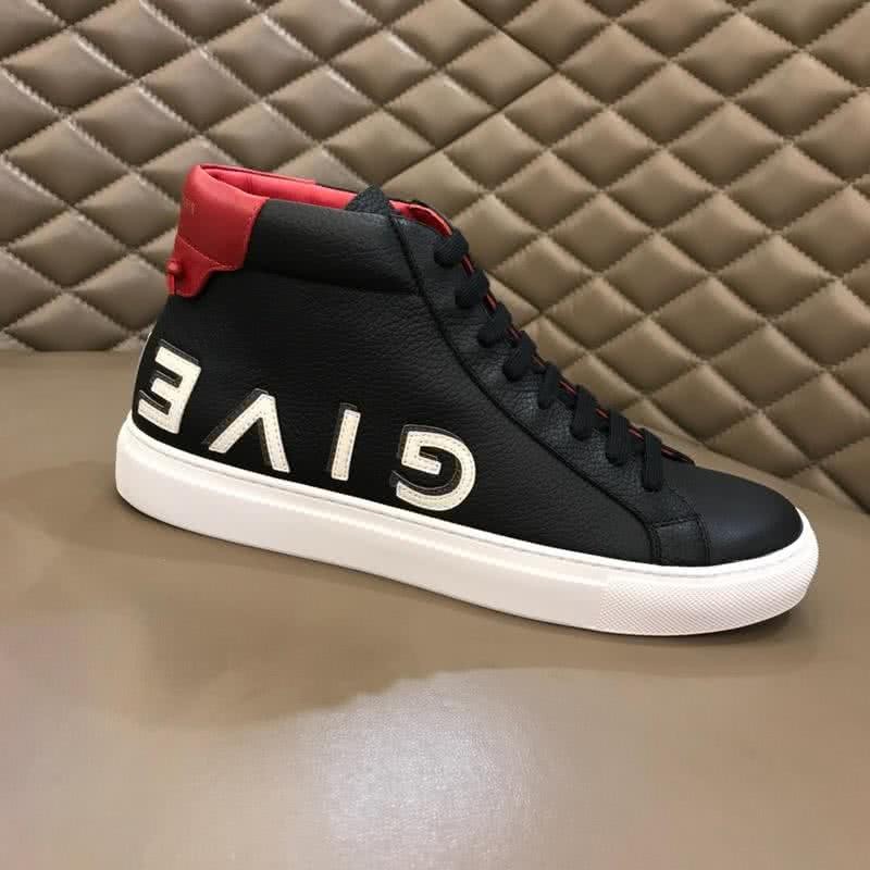 Givenchy Sneakers Middle Top Black And Red Upper White Sole Men 6