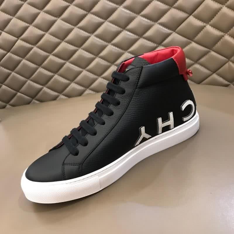 Givenchy Sneakers Middle Top Black And Red Upper White Sole Men 7