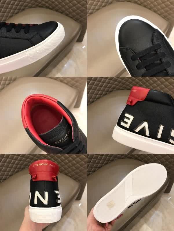 Givenchy Sneakers Middle Top Black And Red Upper White Sole Men 9