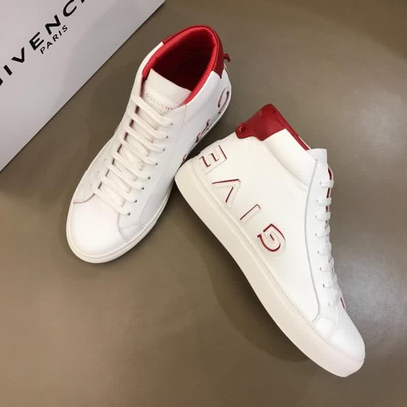 Givenchy Sneakers Middle Top White And Wine Men 3
