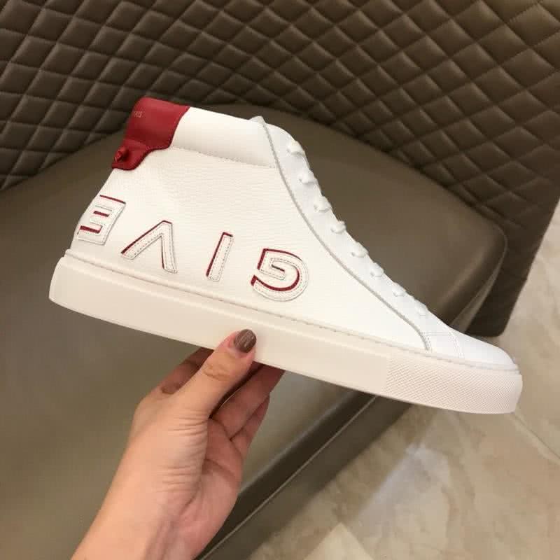Givenchy Sneakers Middle Top White And Wine Men 8