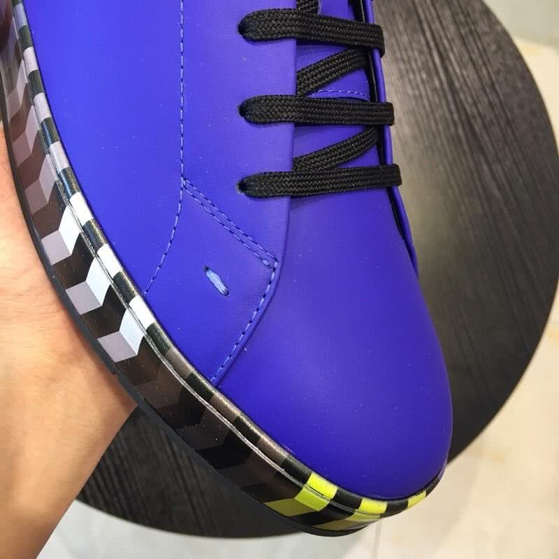 Fendi Sneakers Blue Upper Colorful Shoe Edge Men 7
