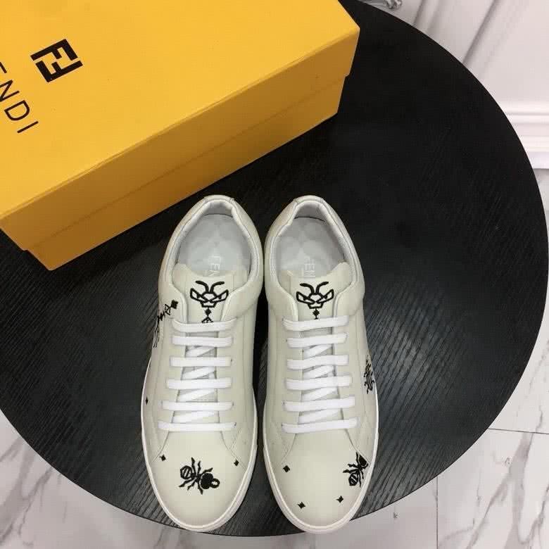 Fendi Sneakers Insects All White Men 2