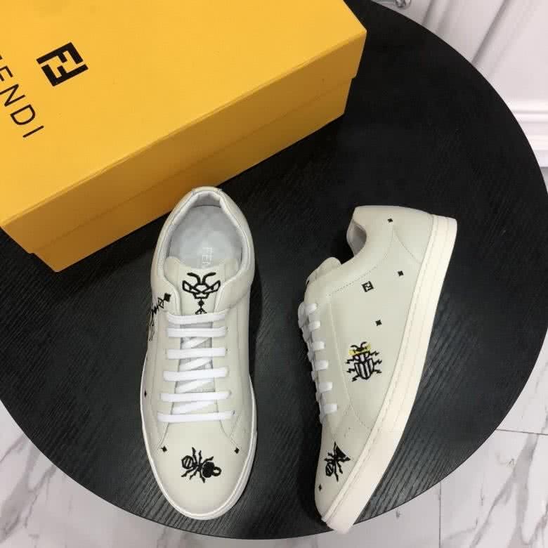 Fendi Sneakers Insects All White Men 1