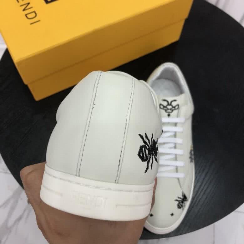 Fendi Sneakers Insects All White Men 5