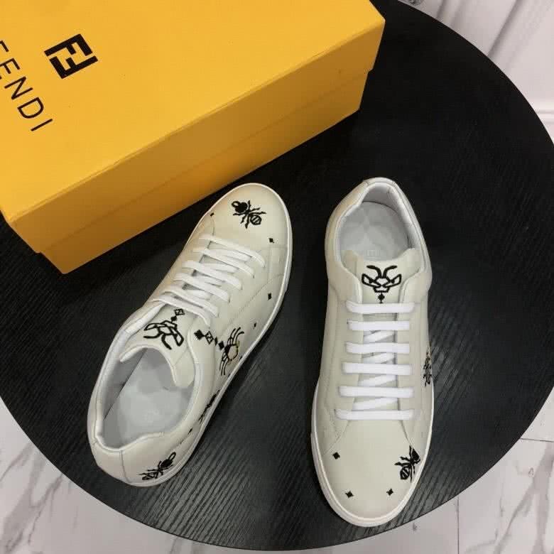 Fendi Sneakers Insects All White Men 9