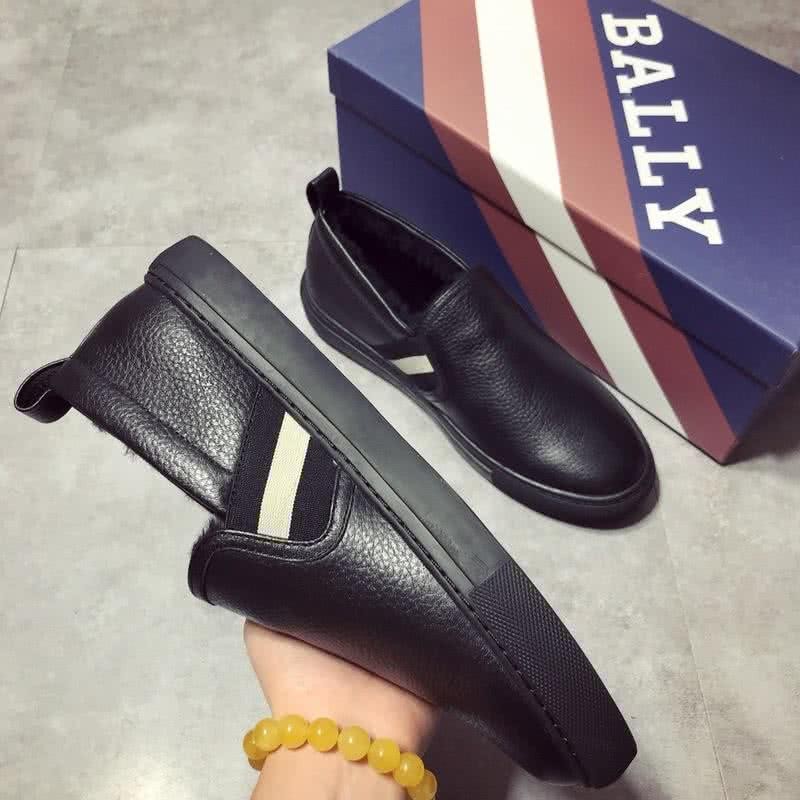 Bally Herald Fashion Shoes Cowhide Black Men  6