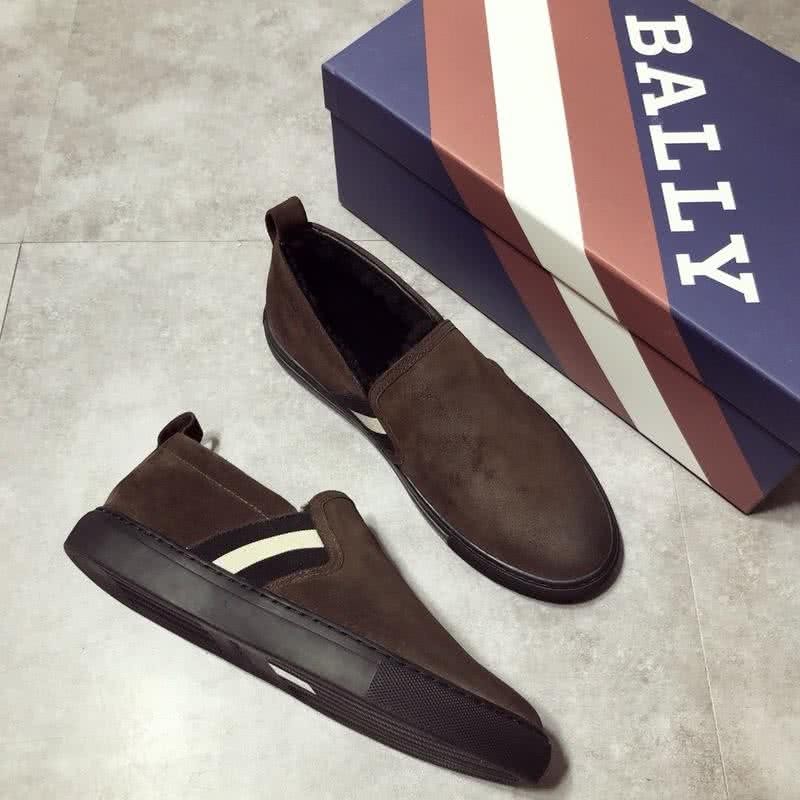 Bally Herald Fashion Shoes Cowhide Brown And Black Men  2