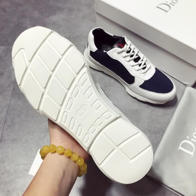 Dior Sneakers Black And White Upper White Sole Men 6