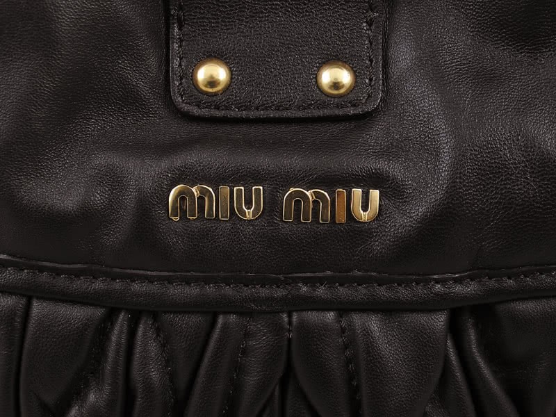Miu Miu Coffer Bag Dark Chocolate 10