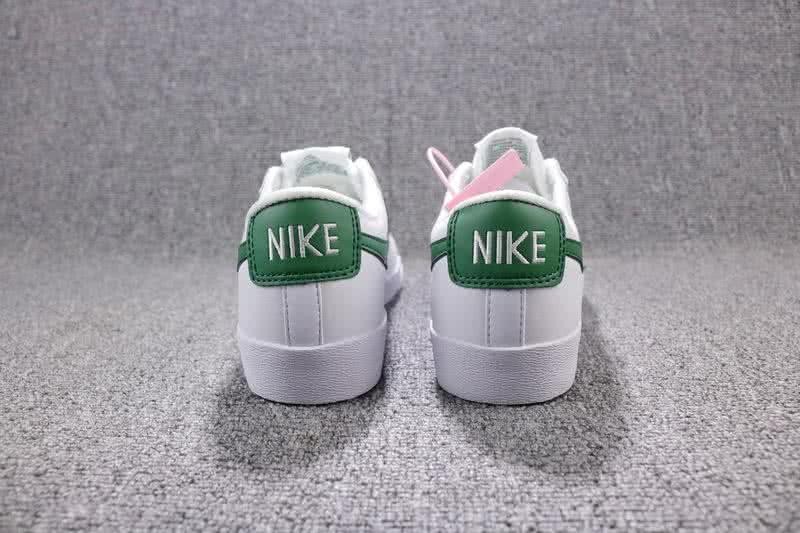 Nike Blazer Low Premium Sneakers White Green Men Women 4