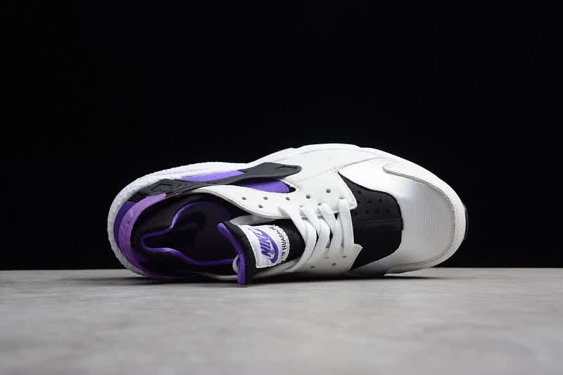 Nike Air Huarache Men Women White Purple Shoes 5