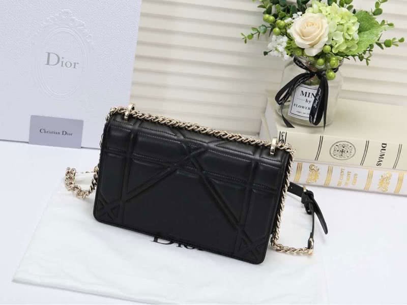 Dior Diorama Lambskin Bag Black d0528 4
