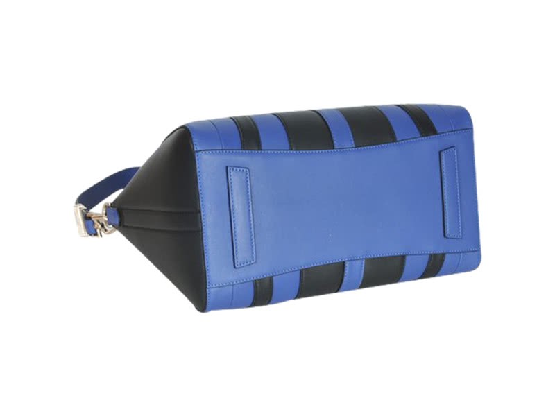Givenchy Large Antigona Bag Bi-Color Blue Black 4
