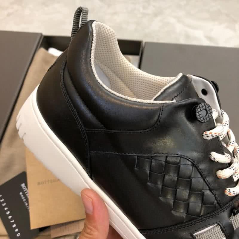 Bottega Veneta New Fashion Sneakers Cowhide Black Men 6