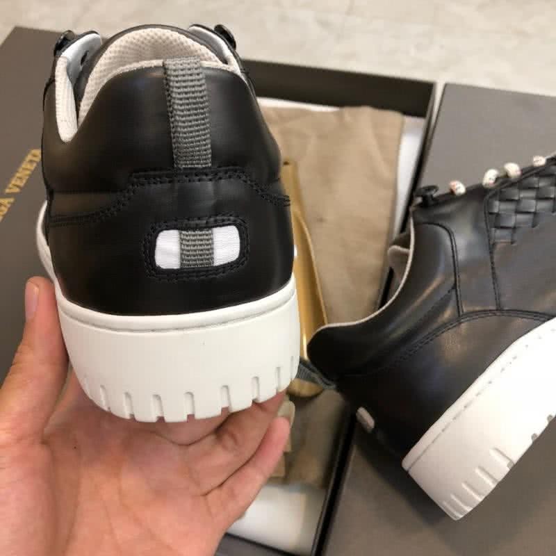 Bottega Veneta New Fashion Sneakers Cowhide Black Men 7