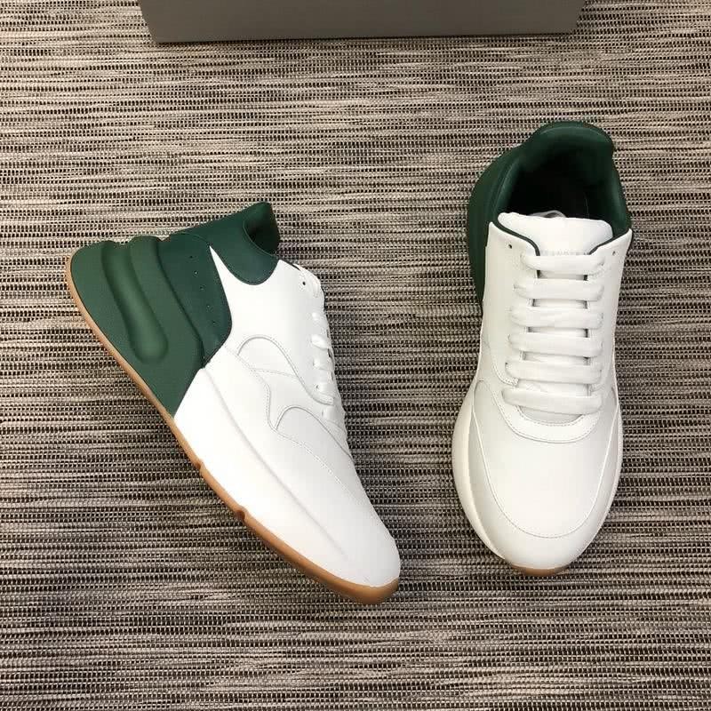 Alexander McQueen Sneakers White Green Men 3
