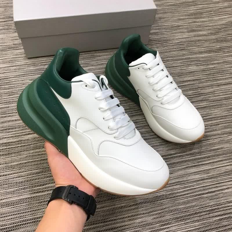 Alexander McQueen Sneakers White Green Men 6