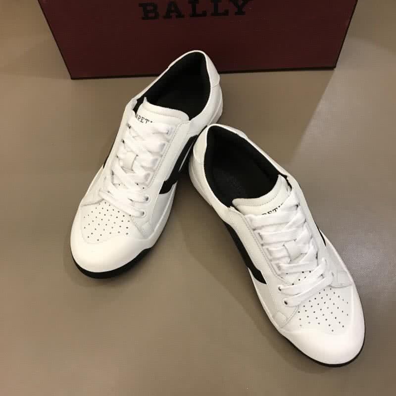 Bally Fashion Leather Sports Shoes Cowhide White Men 2