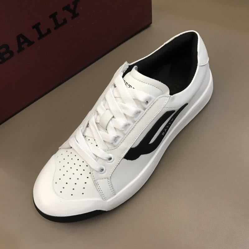 Bally Fashion Leather Sports Shoes Cowhide White Men 5