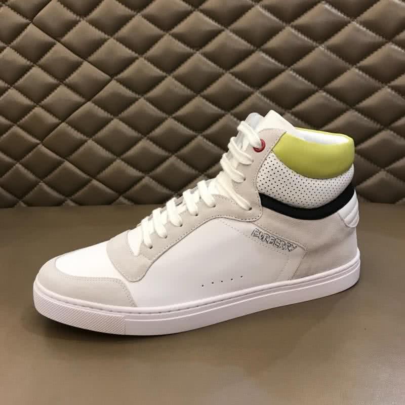 Burberry Fashion Comfortable Sneakers Cowhide White Men 5