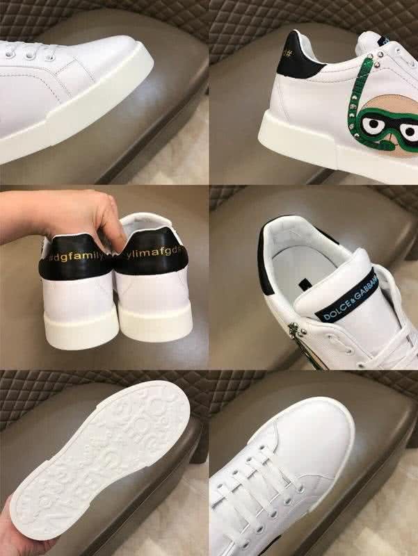 Dolce & Gabbana Sneakers Painting White Men And Women 9