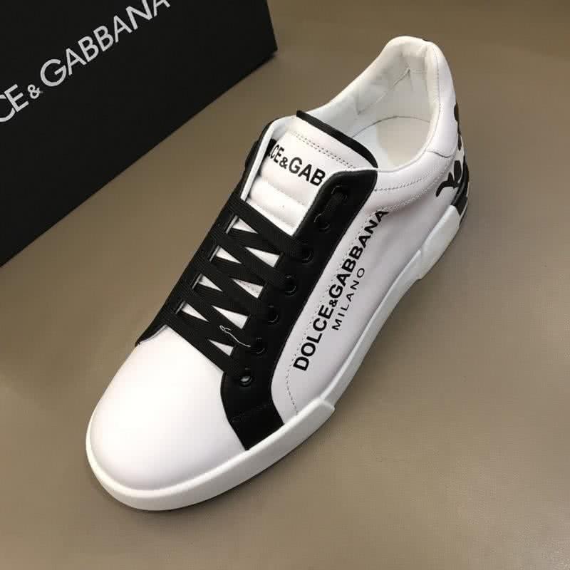 Dolce&Gabbana Sneakers White Black Men And Women 5