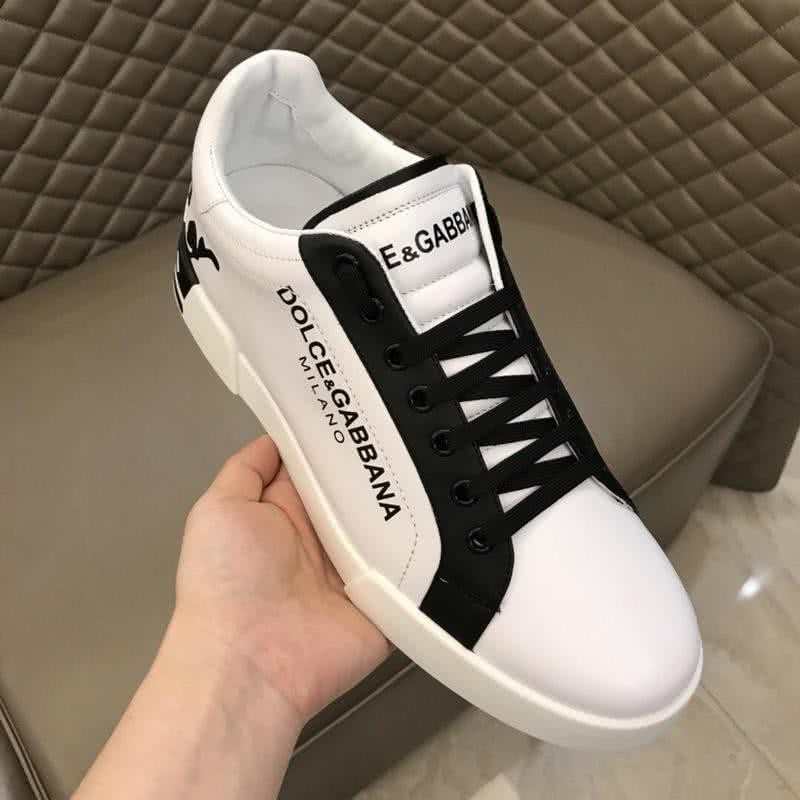 Dolce&Gabbana Sneakers White Black Men And Women 7