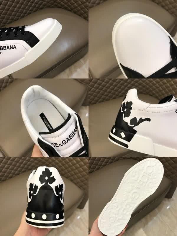 Dolce&Gabbana Sneakers White Black Men And Women 9