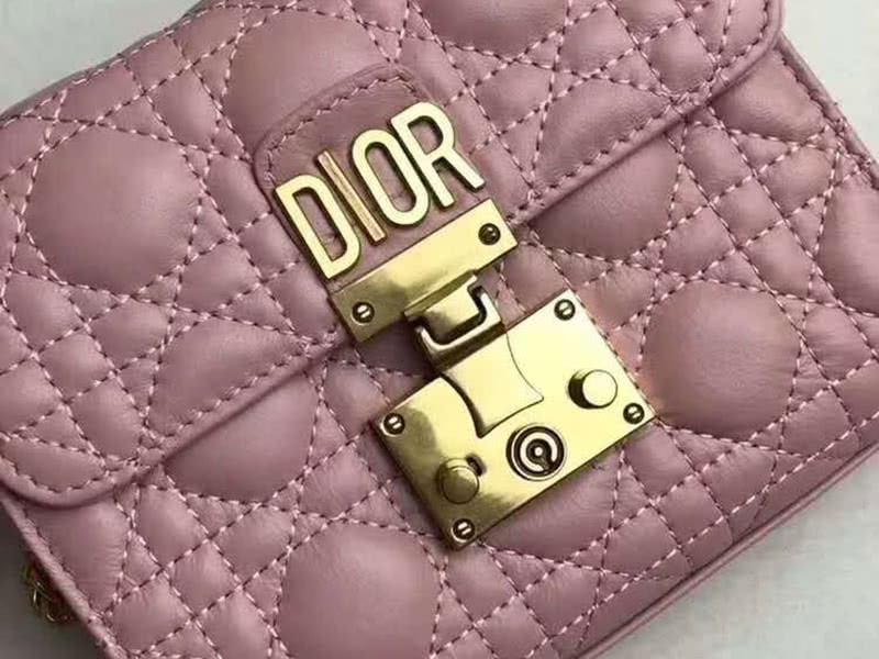 Dior Dioraddict Mini Lambskin Bag Pink 3