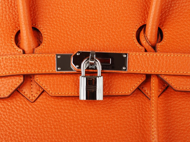 Hermes Birkin 35cm Togo Leather Orange 6