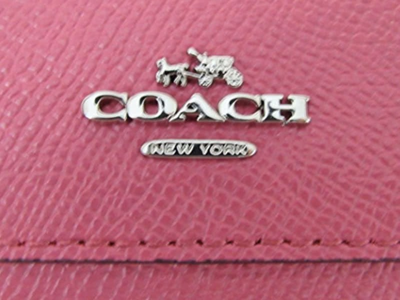 Coach Mini Bennett Crossbody Satchel Crossgrain Leather Strawberry 6