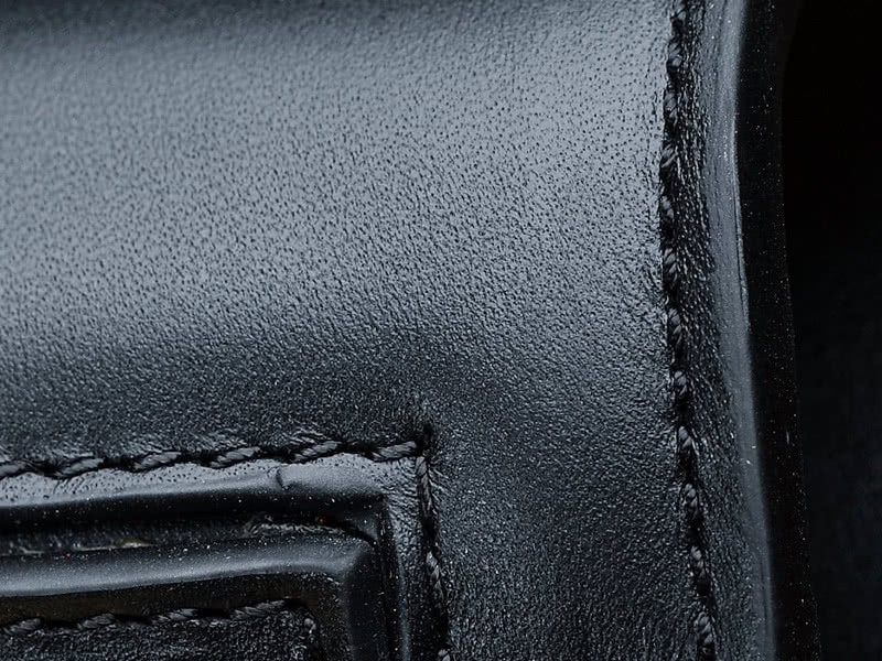Celine Tie Nano Top Handle Bag Leather Black 2 8