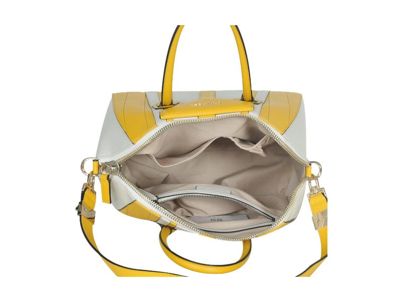 Givenchy Large Antigona Bag Bi-Color Yellow White 8