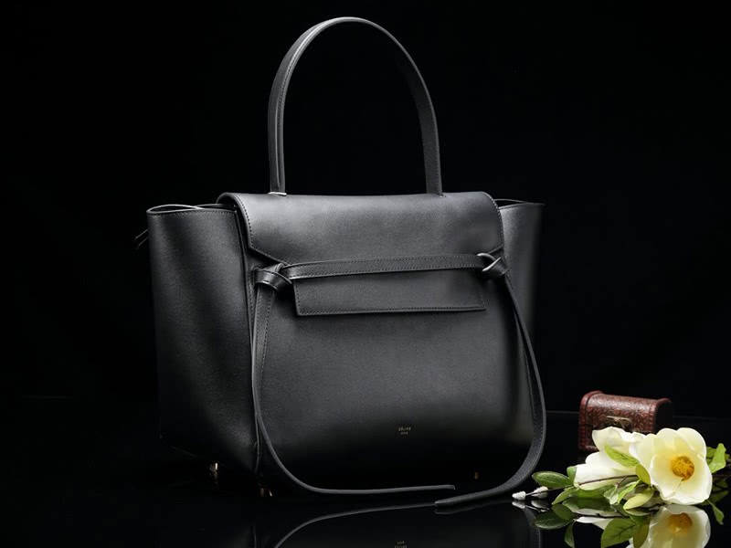 Celine Mini Belt Bag Smooth Calfskin Black 2
