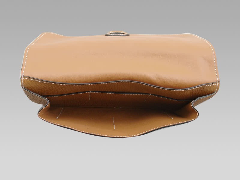 Hermes Dogon Togo Leather Wallet Purse Tan 9