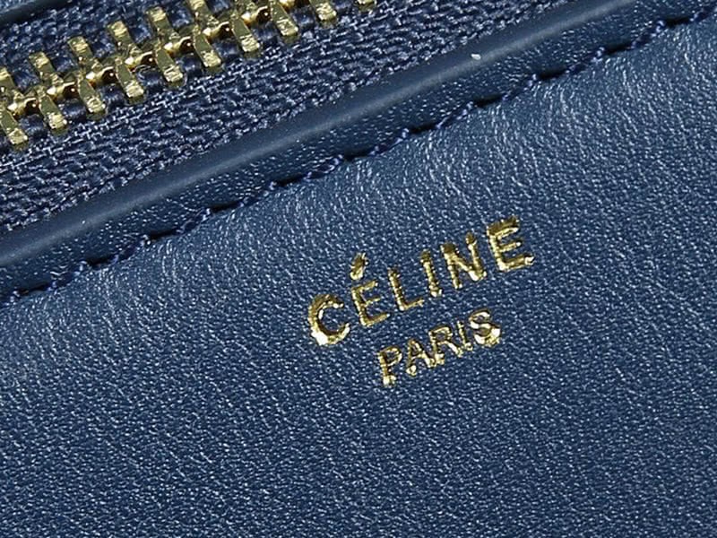 Celine Edge In Original Leather Navy 6