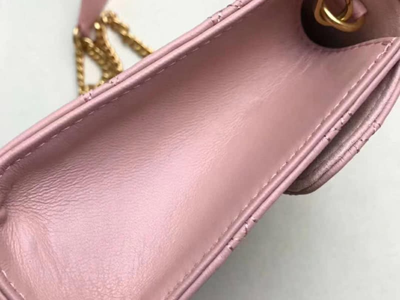 Dior Dioraddict Mini Lambskin Bag Pink 6