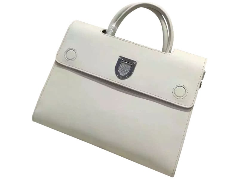 Dior Diorever Bag Noisette Prestige Calfskin White 3