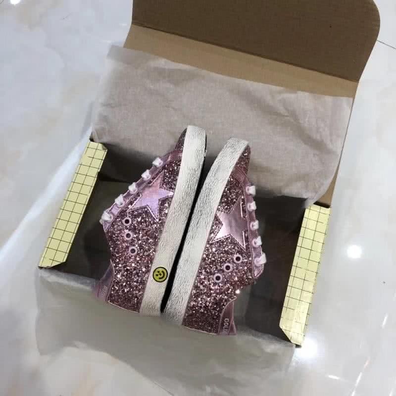 Golden Goose∕GGDB Kids Superstar Sneaker Antique style Pink paillette 4