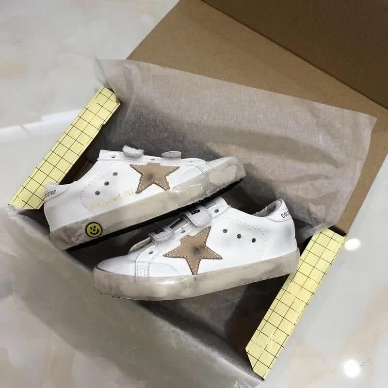 Golden Goose∕GGDB Kids Superstar Sneaker Antique style White 4