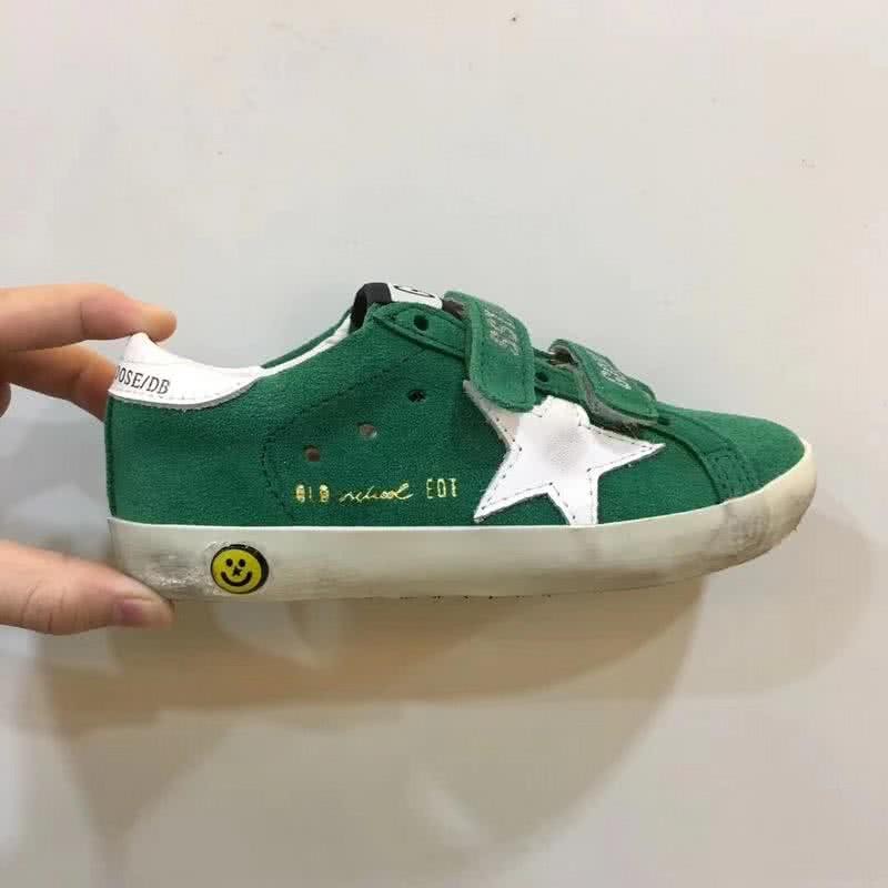 Golden Goose∕GGDB Kids Superstar Sneaker Antique style Green 1