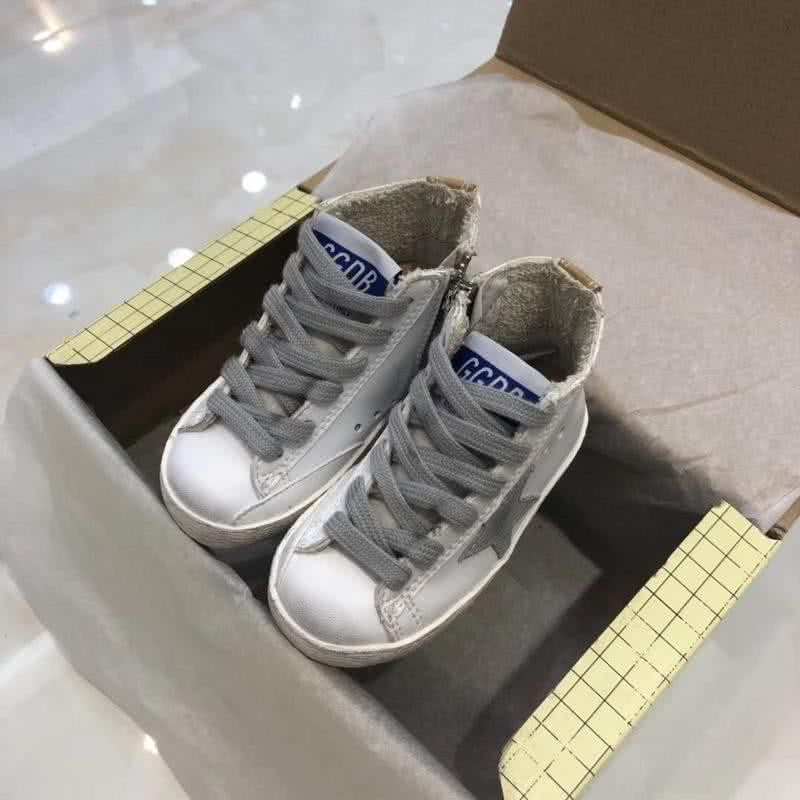Golden Goose∕GGDB Kids Francy Sneaker Antique style White 3