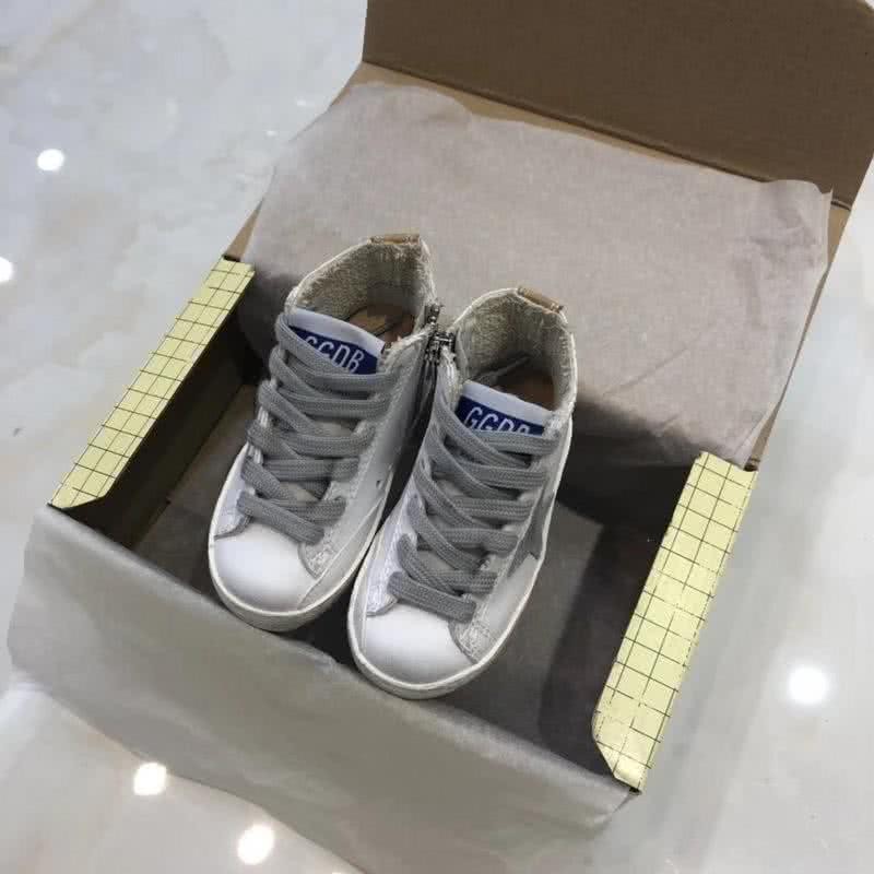 Golden Goose∕GGDB Kids Francy Sneaker Antique style White 1